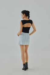 Eli Padded Bust Queen Anne Top